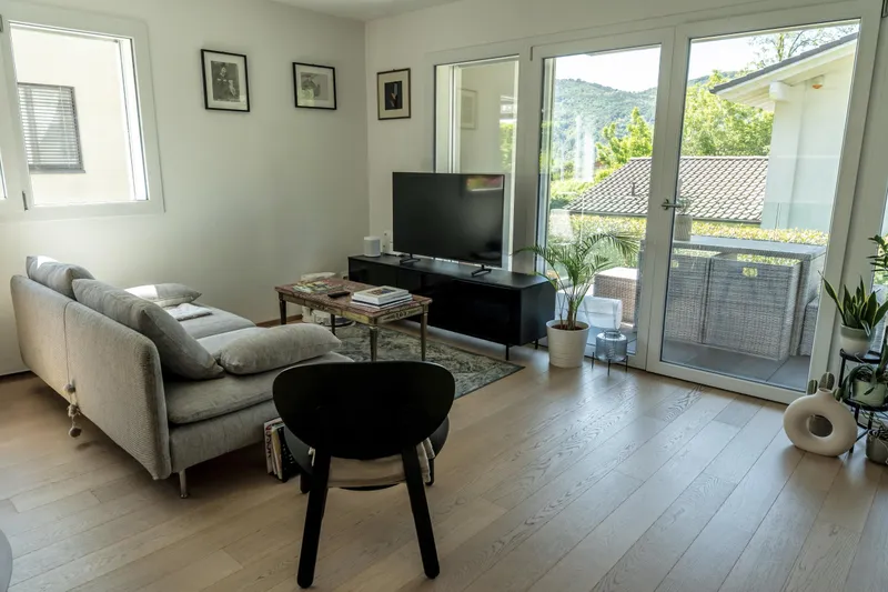 ELEGANTE APPARTAMENTO 3.5 LOCALI CON TERRAZZA A VACALLO, Foto 3