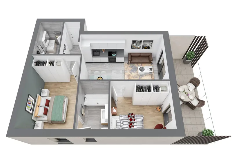 SPLENDIDO 3.5 LOCALI ULTIMO PIANO CON ROOF TOP A VACALLO, foto 4