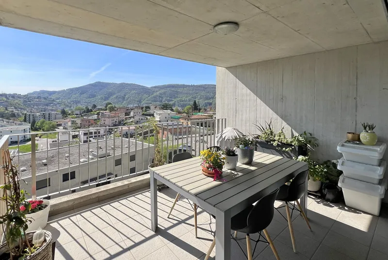 AFFITTASI 4.5 LOCALI CON TERRAZZA PANORAMICA A VACALLO, foto 3