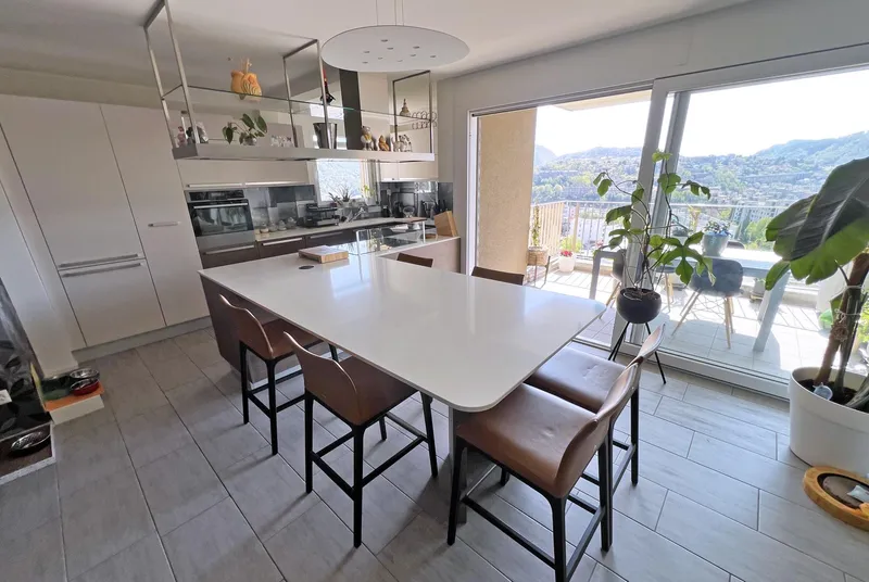 AFFITTASI 4.5 LOCALI CON TERRAZZA PANORAMICA A VACALLO, foto 4