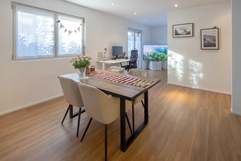 STUPENDO E MODERNO 2.5 LOC. CON GIARDINO PRIVATO A MASSAGNO, Foto 3