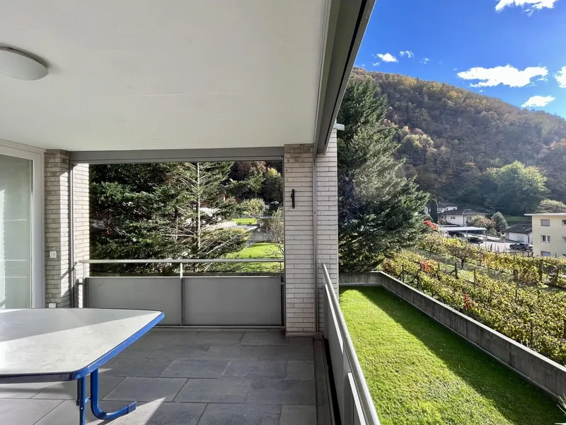 AFFITTASI SPAZIOSO 4.5 LOCALI CON TERRAZZA COPERTA AD ARBEDO, foto 3