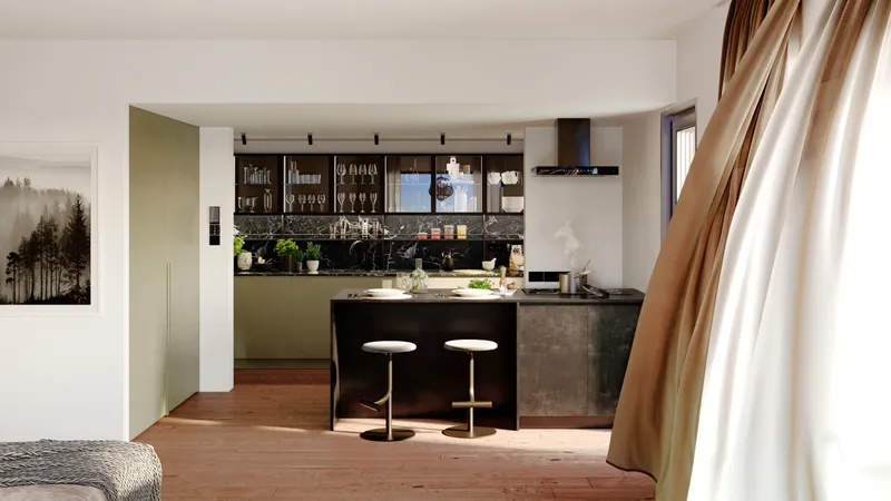 NUOVO ATTICO 4.5 LOCALI CON GIARDINO E TERRAZZA A VACALLO, foto 1