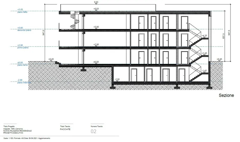 NUOVO 4.5 LOCALI DI AMPIA METRATURA CON GIARDINO A CAMORINO, Foto 4