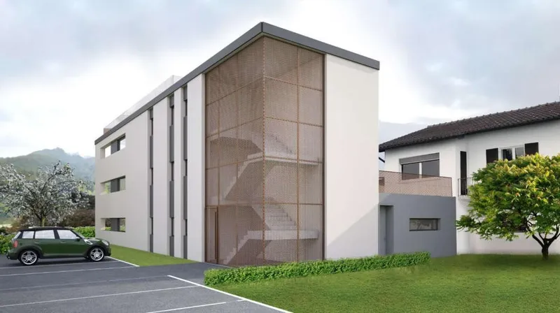 NUOVO 4.5 LOCALI DI AMPIA METRATURA CON GIARDINO A CAMORINO, Foto 8