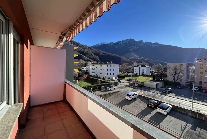 AFFITTASI 3.5 LOCALI CON DUE TERRAZZE A BELLINZONA, foto 9