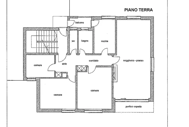 CASA TRIFAMILIARE CON GIARDINO PIANEGGIANTE A BREGANZONA, foto 10