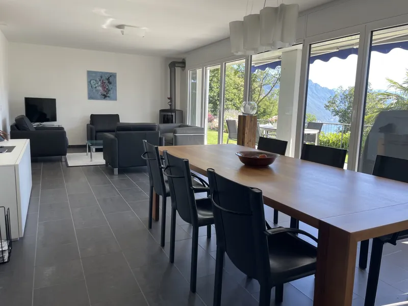 VILLA 4.5 CON SPLENDIDA VISTA LAGO A 10 MINUTI DA LUGANO, photo 5