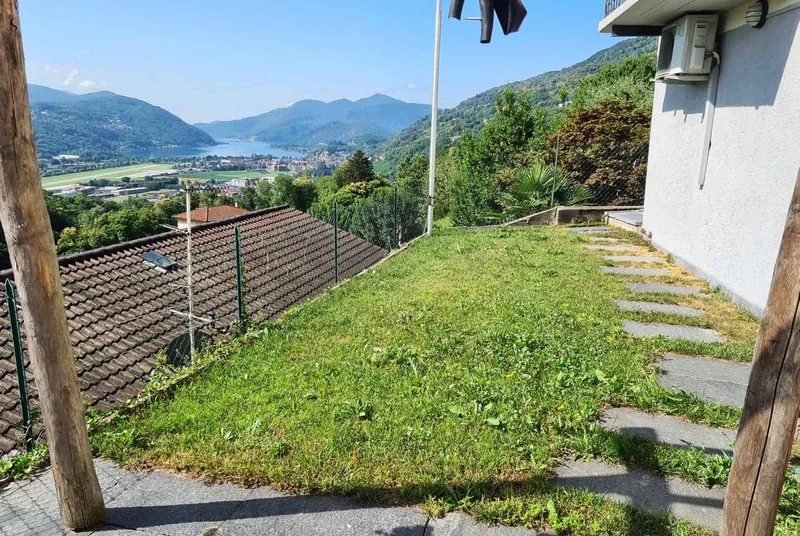 BELLA CASA DI NUCLEO 3.5 CON VISTA E GIARDINO A BIOGGIO, photo 12