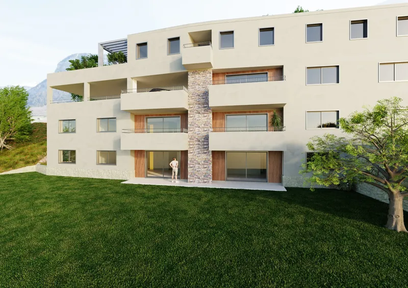 TERRENO EDIFICABILE R2 VISTA LAGO CON PROGETTO A CADEMARIO, Foto 8