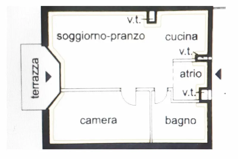 APPARTAMENTO 2.5 LOCALI CON GIARDINO A SEMENTINA, foto 11
