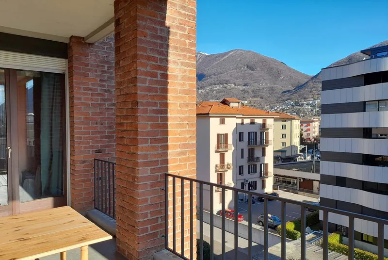 AFFITTASI ATTICO 3.5 LOCALI CON TERRAZZA A LUGANO CENTRALE, foto 2