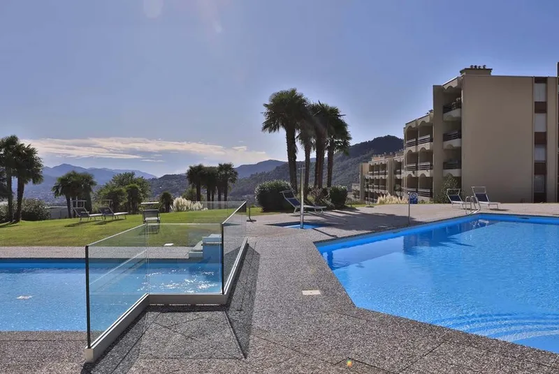 MODERNO 3.5 LOCALI CON TERRAZZA E PISCINA COMUNE A CADRO, Foto 10