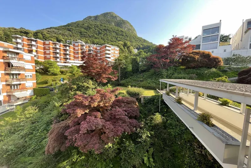 AMPIO ATTICO 4.5 LOCALI CON FAVOLOSA VISTA A LUGANO PARADISO, photo 10