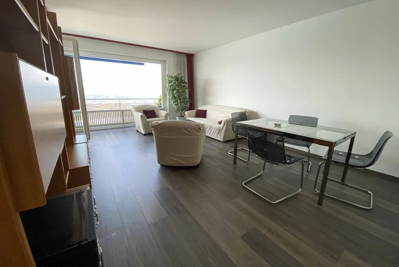 2.5 LOCALI CON VISTA LAGO PANORAMICA E PISCINA A LUGANO, foto 2