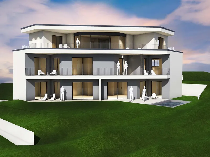 ESCLUSIVO ATTICO 4.5 LOCALI IN NUOVA RESIDENZA A PREGASSONA, photo 2