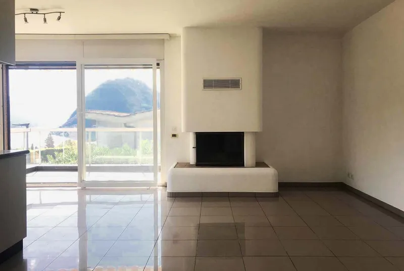 AFFITTASI ATTICO 4.5 CON TERRAZZA VISTA LAGO A MASSAGNO, foto 3