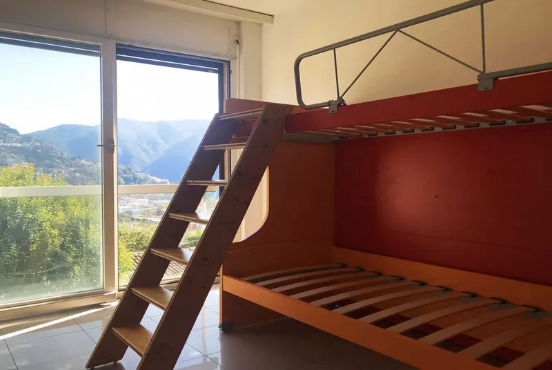AFFITTASI ATTICO 4.5 CON TERRAZZA VISTA LAGO A MASSAGNO, foto 8