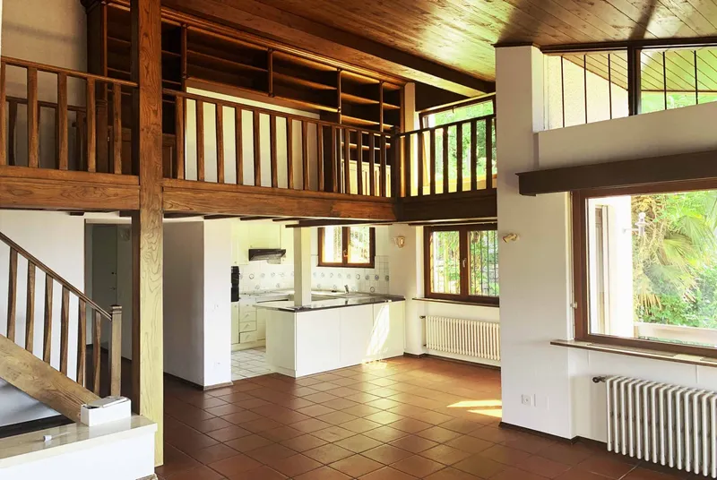 CASA 5.5 LOCALI A PREGASSONA ALTA CON SPLENDIDA VISTA LAGO, foto 3