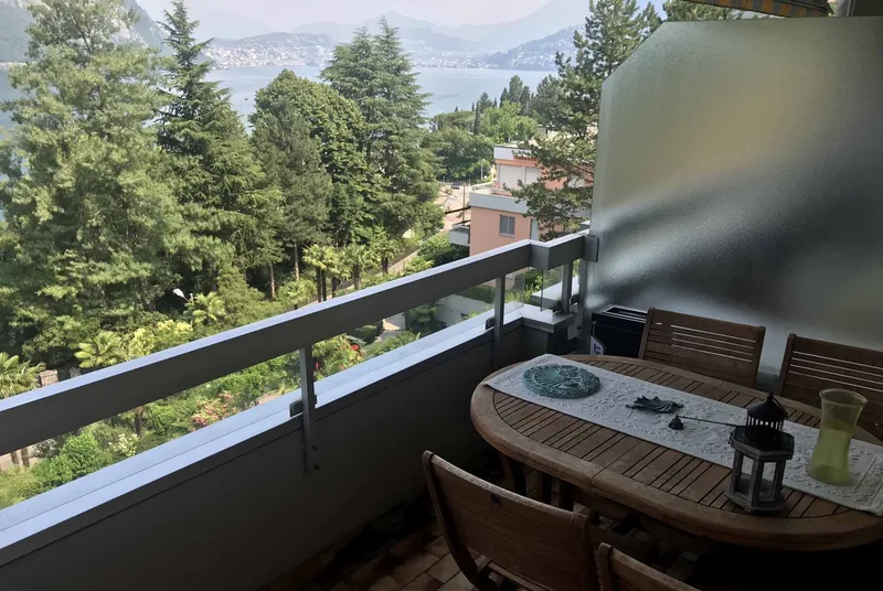 APPARTAMENTO 2.5 LOCALI VISTA LAGO CON PISCINA A BISSONE, foto 7