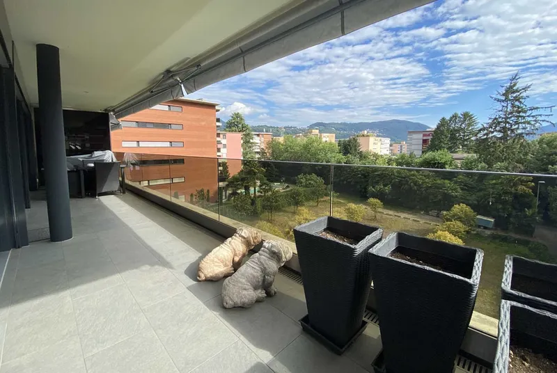 MODERNO 4.5 LOCALI DI 150 MQ CON AMPIA TERRAZZA AD AGNO, Foto 4