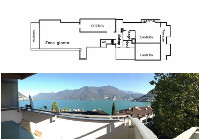 ESCLUSIVO 3.5 LOCALI IN CENTRO LUGANO VISTA LAGO, foto 7