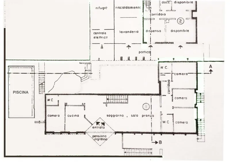 CASA DI 6.5 LOCALI CON PISCINA E VISTA APERTA VACALLO, Foto 12