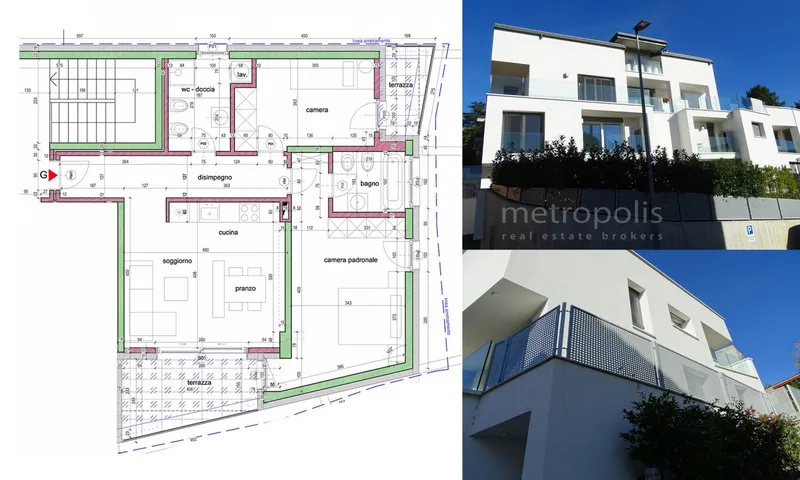 3.5 LOCALI ALTO STANDING IN NUOVA RESIDENZA A MASSAGNO, foto 10