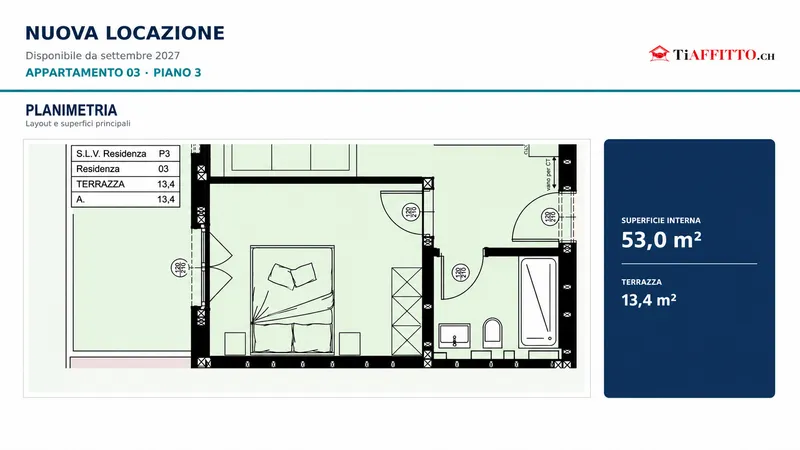 LOCARNO – NUOVO 2.5 DA SETTEMBRE 2027, Foto 4