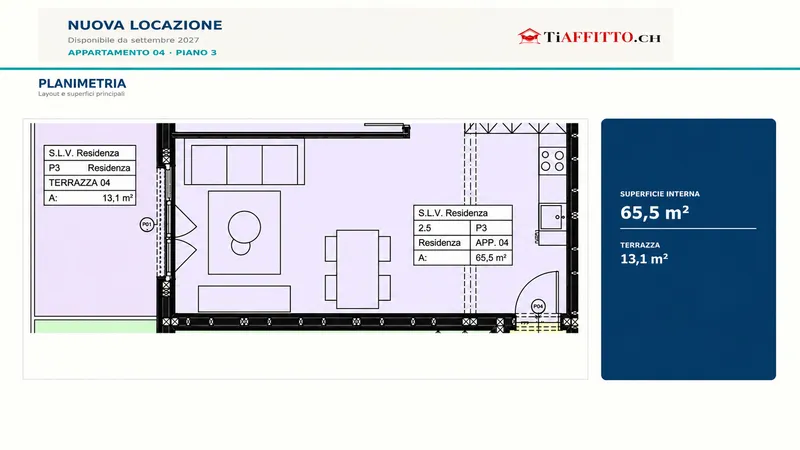 LOCARNO – NUOVO 2.5 DA SETTEMBRE 2027, Foto 3