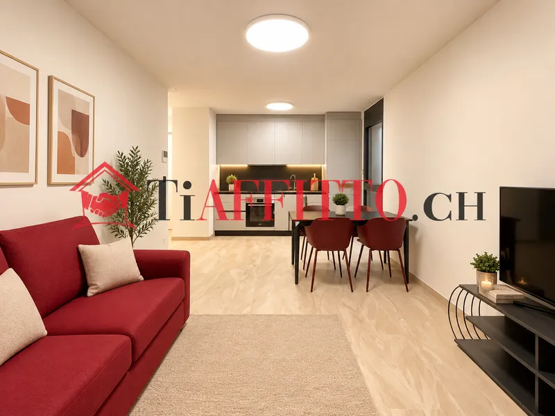 NUOVO 2.5 LOCALI CON GRANDE TERRAZZA A LUGANO SORENGO, foto 4