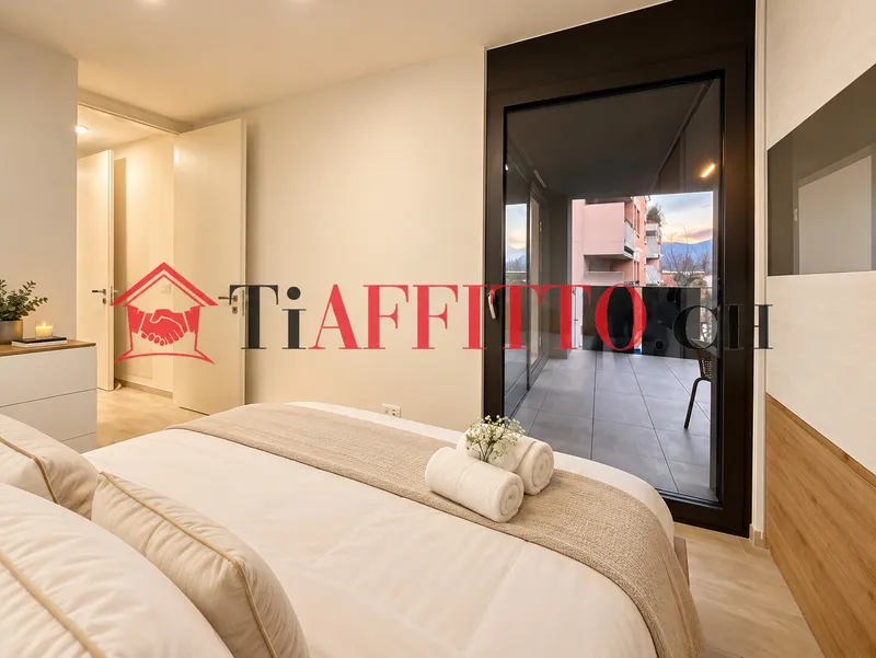 NUOVO 2.5 LOCALI CON GRANDE TERRAZZA A LUGANO SORENGO, foto 7