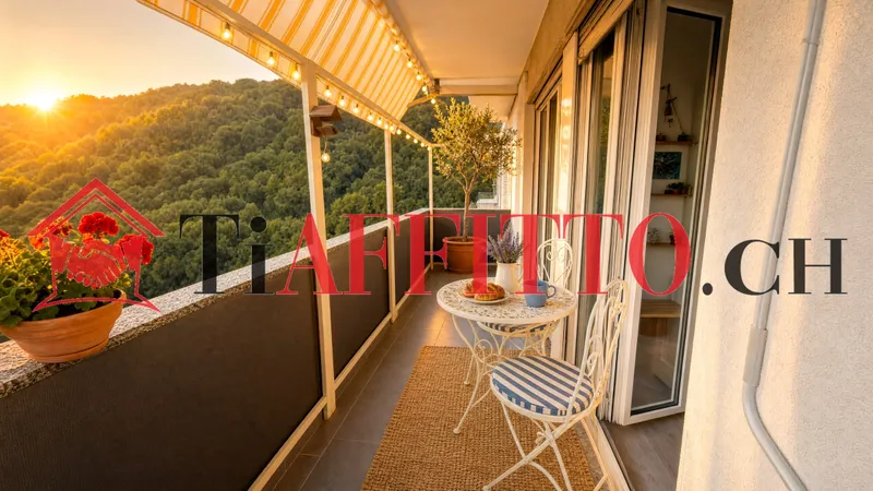 TRANQUILLITÀ E LUCE: 2.5 LOCALI AL SETTIMO PIANO A 850 CHF, Foto 5