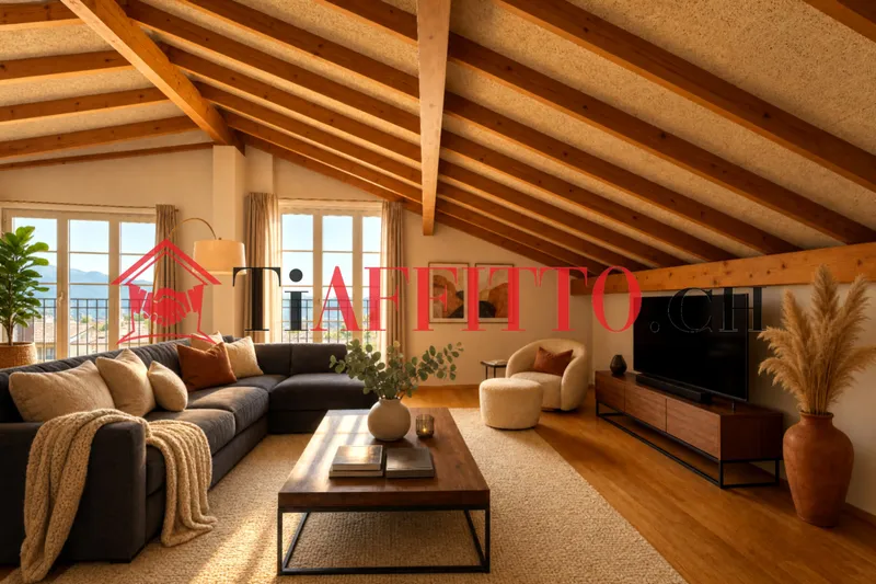 ENORME LOFT CON TERRAZZA VISTA SUI CASTELLI A BELLINZONA, Foto 10