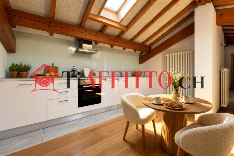 ENORME LOFT CON TERRAZZA VISTA SUI CASTELLI A BELLINZONA, Foto 3