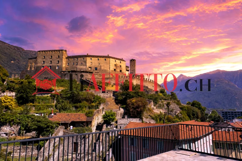 ENORME LOFT CON TERRAZZA VISTA SUI CASTELLI A BELLINZONA, Foto 2