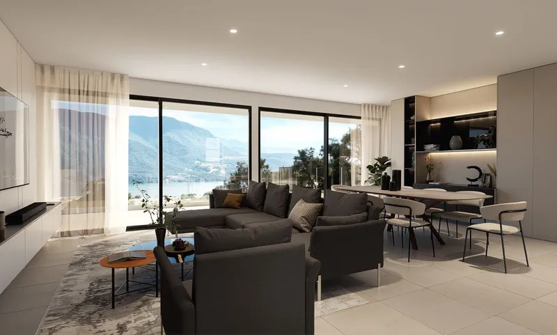 3.5 LOCALI CON GRANDE GIARDINO E VISTA LAGO A LUGANO, Foto 6