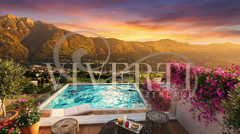 VILLA CON PISCINA E VISTA SPETTACOLARE A SEMENTINA, Foto 12
