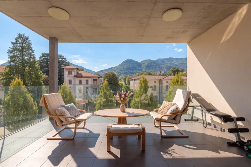 MODERNISSIMO ELEGANTE 3.5 LOCALI CON AMPIO BALCONE A BALERNA, foto 3