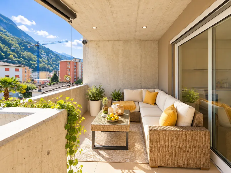 MODERNO APPARTAMENTO 2.5 LOCALI CON TERRAZZA IN CENTRO, photo 6