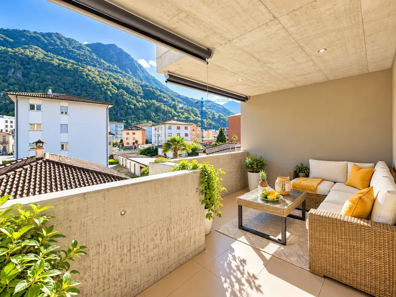 MODERNO APPARTAMENTO 2.5 LOCALI CON TERRAZZA IN CENTRO, photo 7