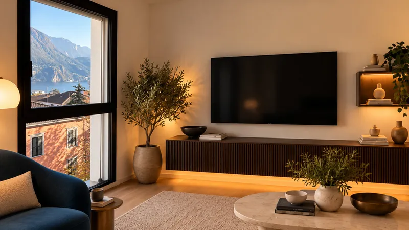 ESCLUSIVO APPARTAMENTO 3.5 LOCALI CON VISTA LAGO A MASSAGNO, foto 1