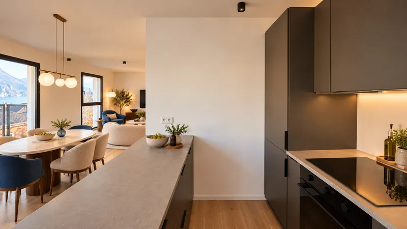 ESCLUSIVO APPARTAMENTO 3.5 LOCALI CON VISTA LAGO A MASSAGNO, foto 5