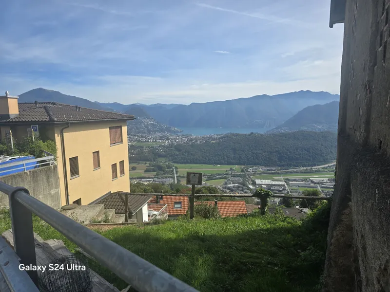 TERRENO EDIFICABILE CON RUSTICO VISTA LAGO A CADEMARIO, foto 7