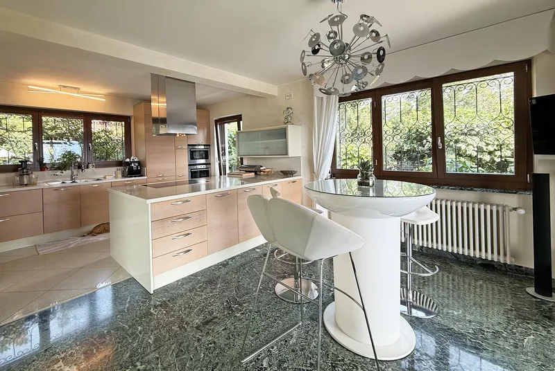 STUPENDA VILLA DI 5.5 LOCALI VISTA LAGO CON PISCINA A PURA, foto 3
