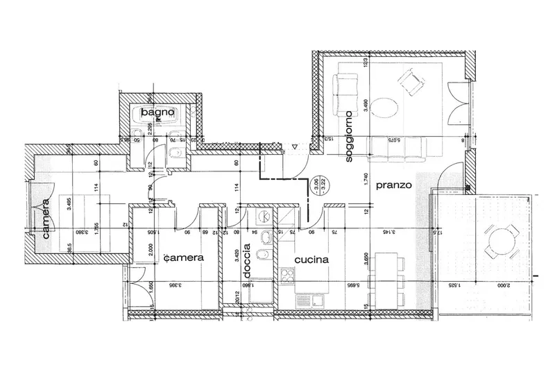 MODERNO 3.5 CON 2 GIARDINI, PISCINA E PALESTRA A PREGASSONA, foto 10