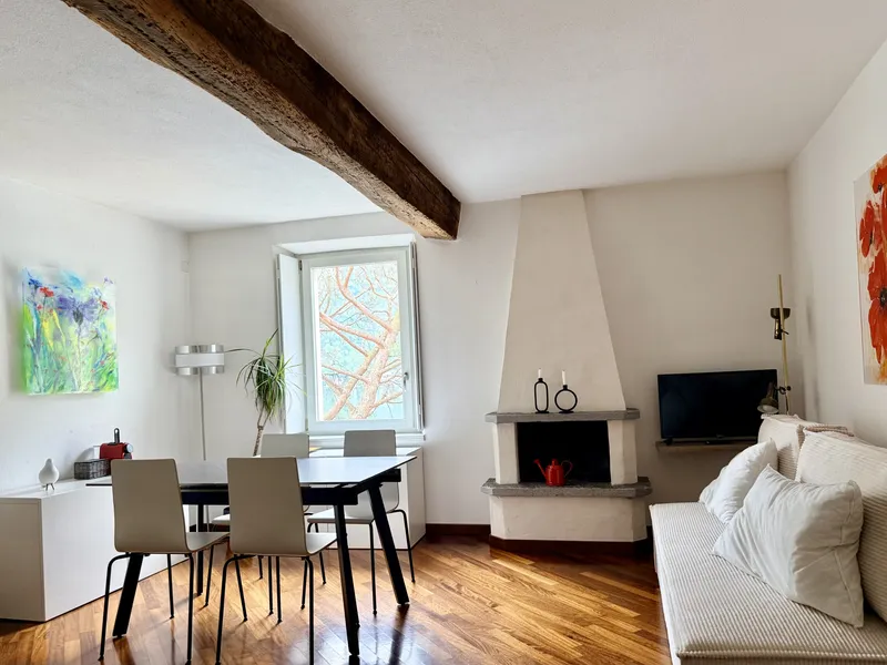 AFFITTASI GRAZIOSI MONOLOCALI IN PALAZZO STORICO A MORCOTE, foto 6