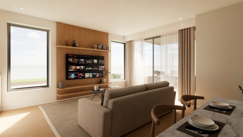 MODERNO 3.5 DI NUOVA EDIFICAZIONE CON TERRAZZA A RIVERA, Foto 3