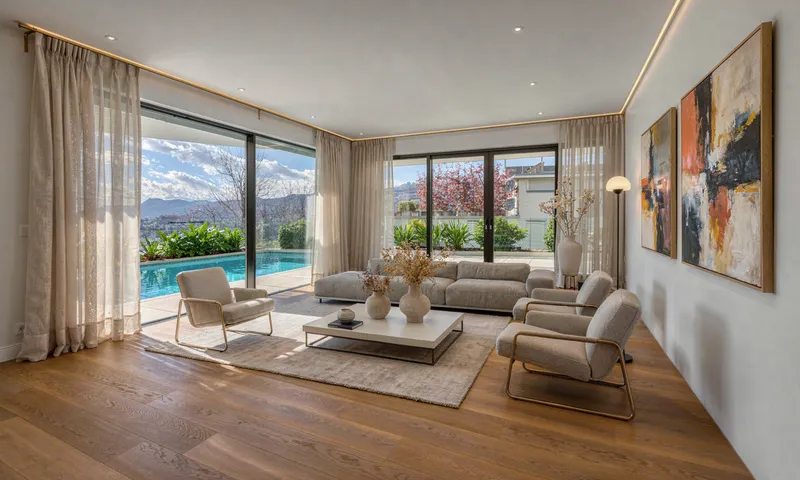 SPETTACOLARE VILLA CON PISCINA E VISTA PANORAMICA A LUGANO, foto 2