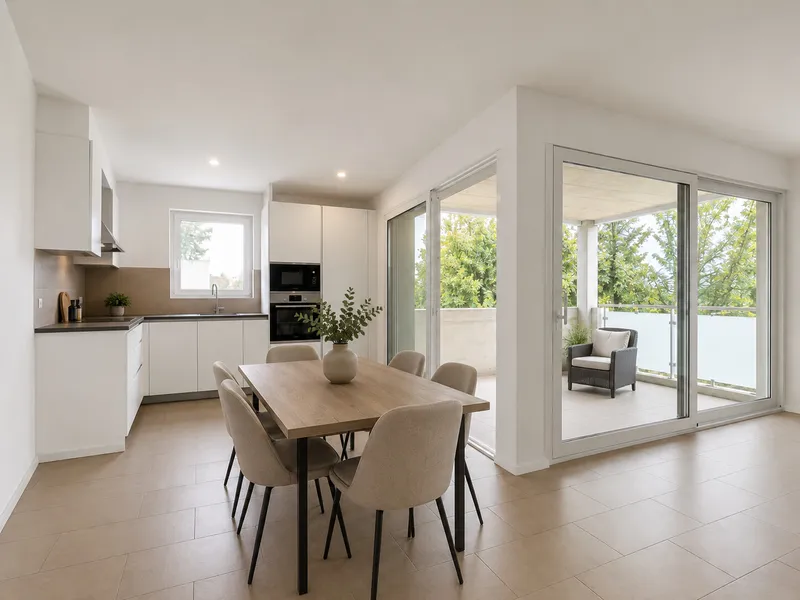 MODERNO E ACCOGLIENTE 3.5 LOCALI CON AMPIA TERRAZZA A CURIO, foto 2